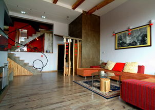 三居室简约风格 仿木家园古典与现代的结合装修效果图