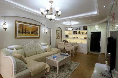 简欧风格50平米小户型客厅室内装饰设计效果图